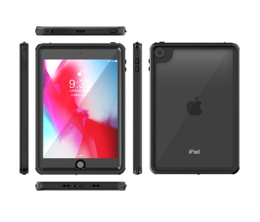 Apple iPad Mini 4 Case Waterproof IP68 Underwater 2M with Kickstand Shoulder Strap