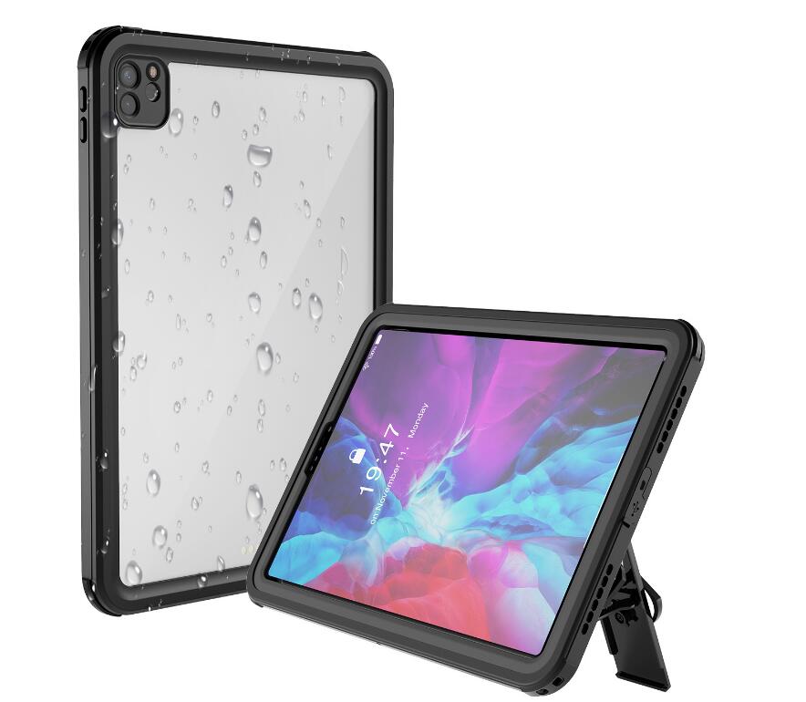 Apple iPad Pro 11 (2022) Case Waterproof IP68 Underwater 2M with Kickstand Shoulder Strap