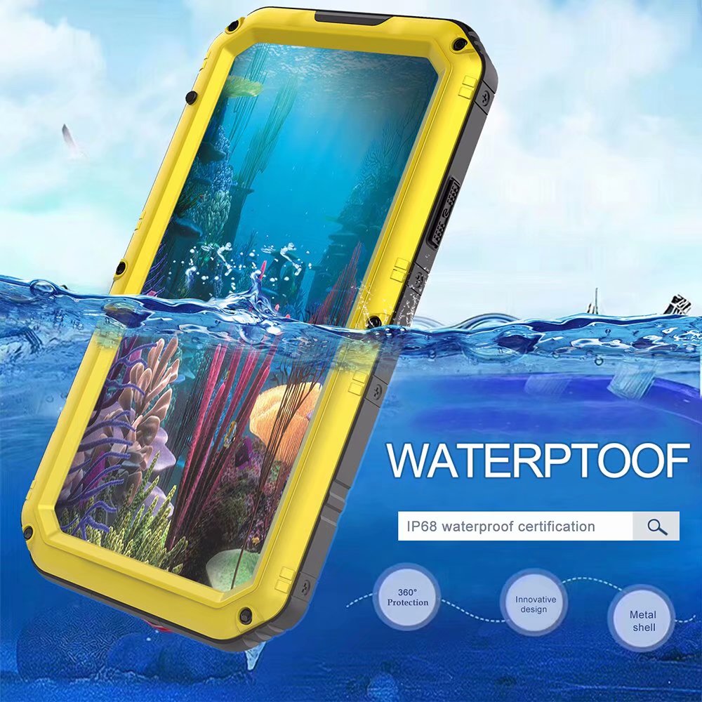 Apple iPhone XR Cover Waterproof Heavy Duty Full Protection Metal IP68 Certification