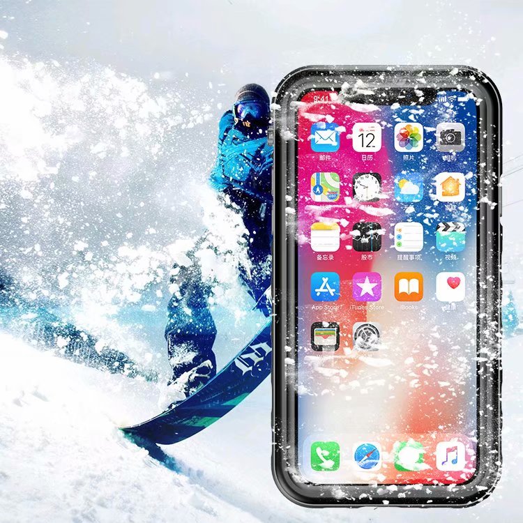 Apple iPhone X Xs Case Waterproof Armor Burst Underwater 6.6ft Clear Back