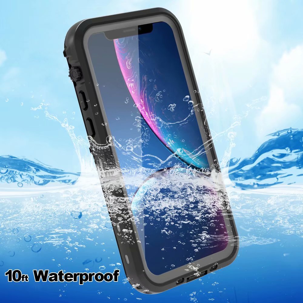 Apple iPhone 11 Pro Max Case Waterproof IP68 Stable Stand Support Magsafe Charging