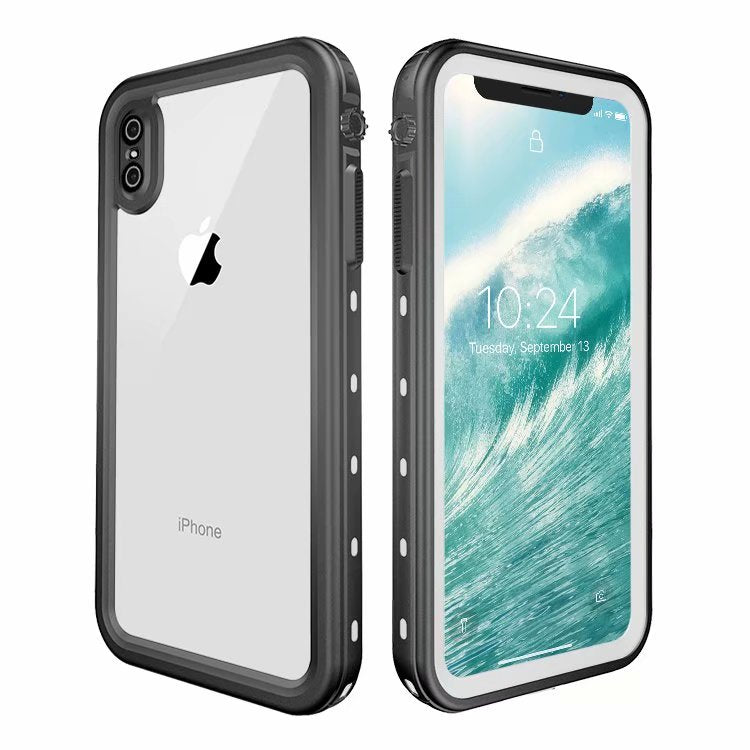 Apple iPhone X Xs Case Waterproof Submerged Underwater 6.6ft Clear Full Body Protective