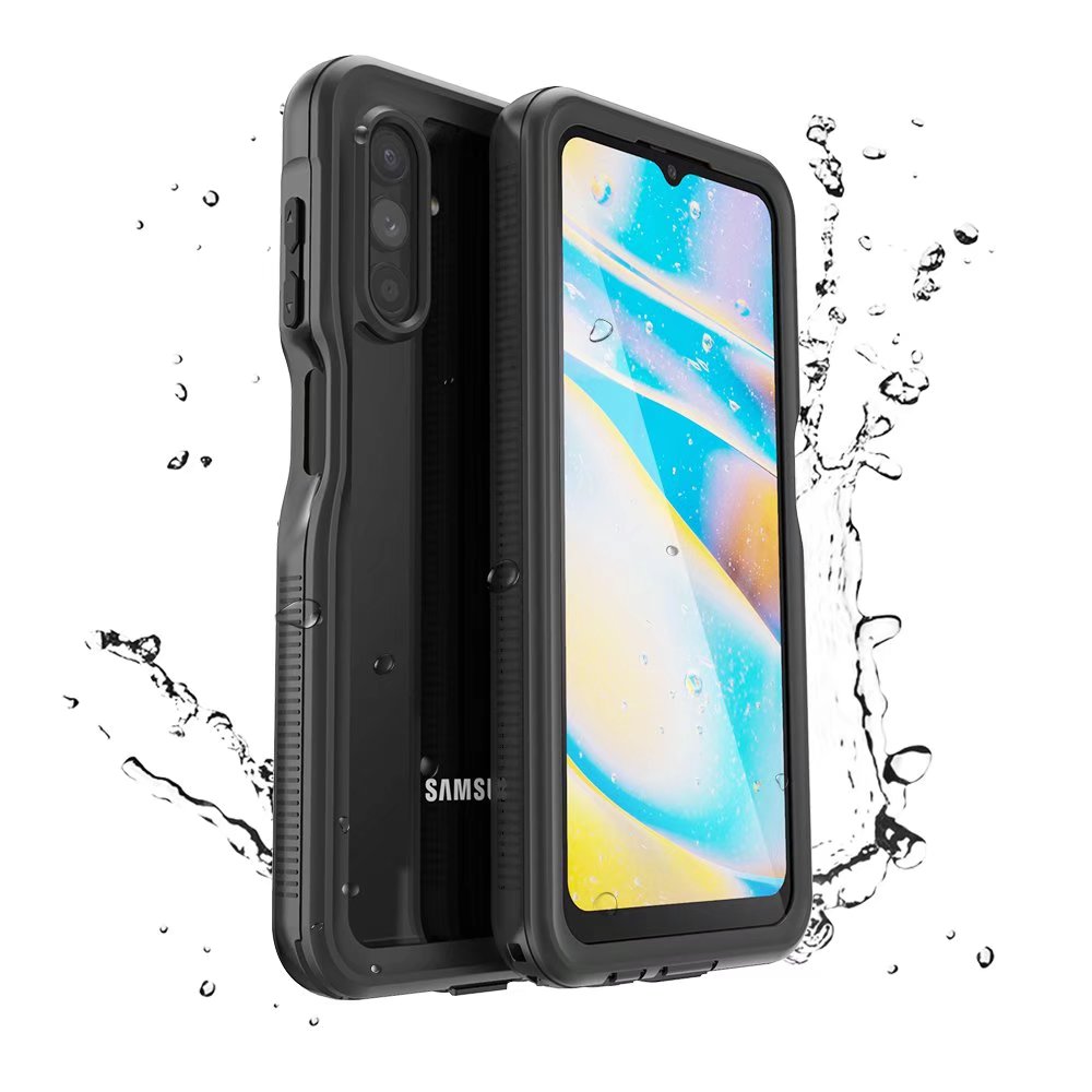 Samsung Galaxy A04 Case Waterproof IP68 Clear Full Protection Built-in Screen Protector