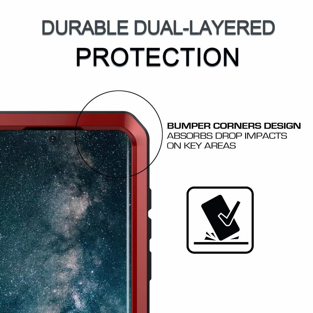 Samsung Galaxy S20 Ultra Cover Armor 360 Full Heavy Duty Protection IP54 Waterproof Metal PC
