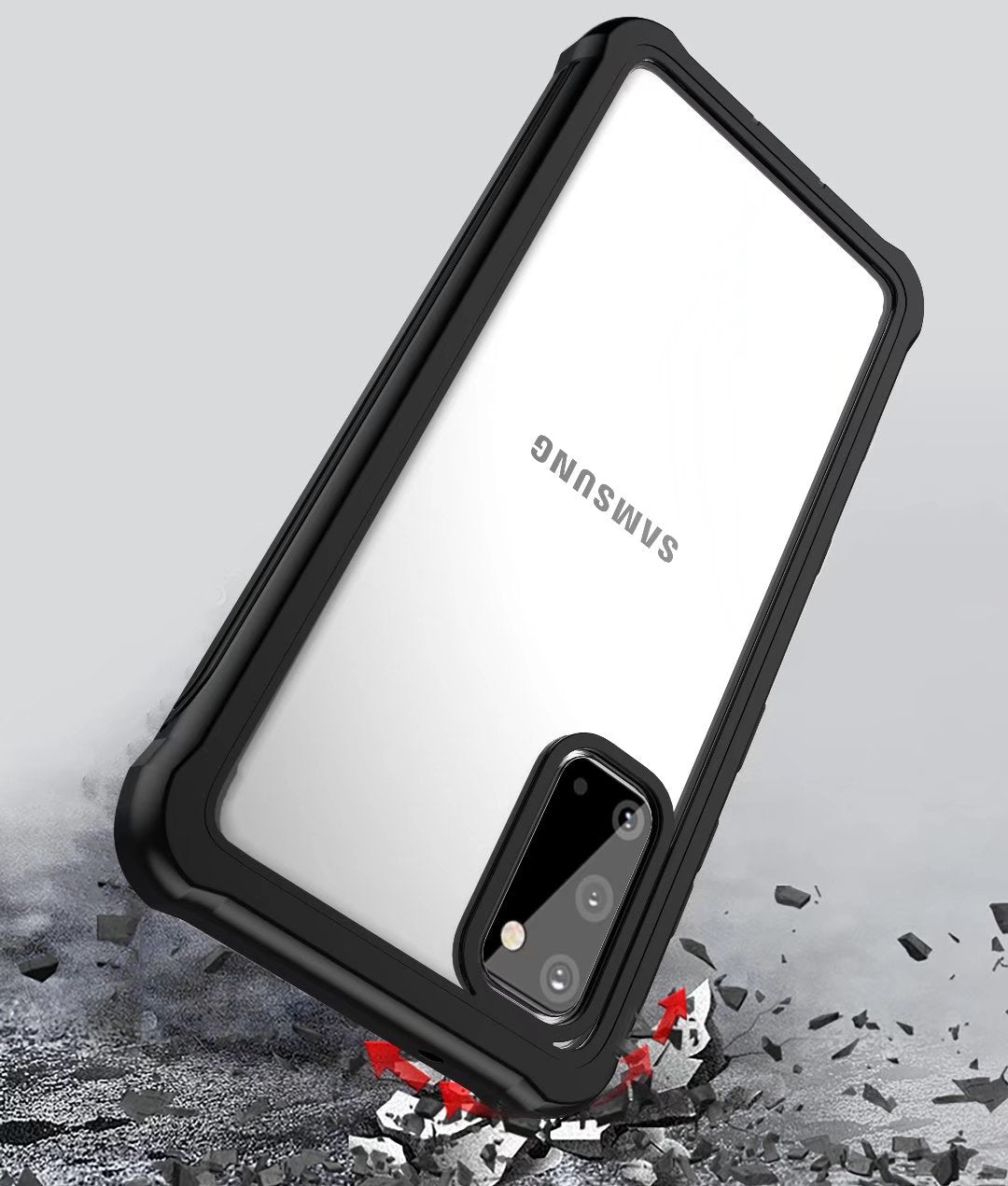 Samsung Galaxy S20 Case Rugged 360 Degree Full Coversage Protection Defense Fall 2 Meters