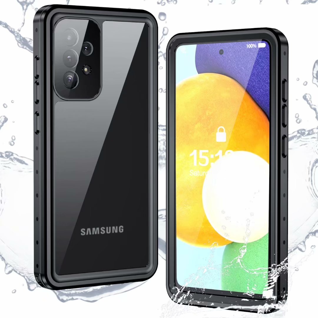 Samsung Galaxy A52 Case Waterproof Submerged Underwater 6.6ft Clear Full Body Protective
