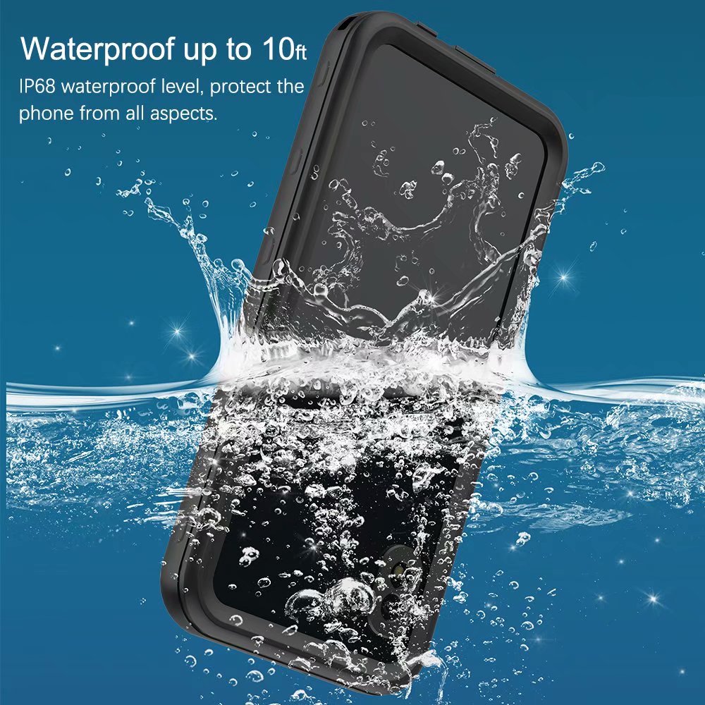 Samsung Galaxy A10e Case Waterproof 4 in 1 Clear IP68 Certification Full Protection