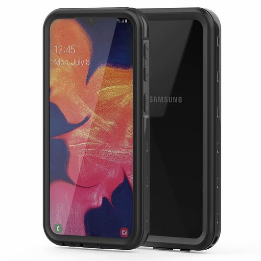 Samsung Galaxy A10e Case Waterproof 4 in 1 Clear IP68 Certification Full Protection