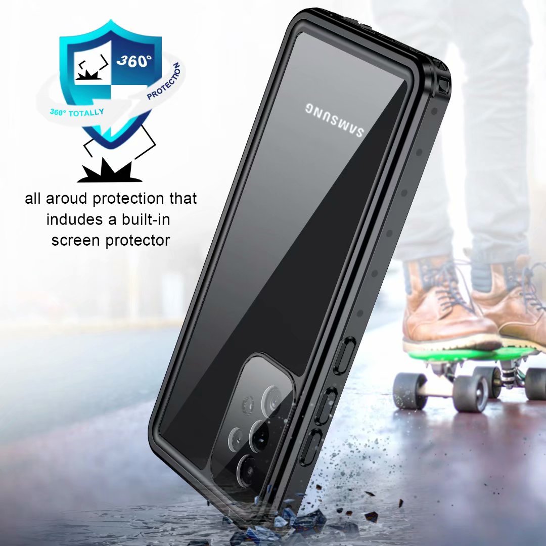 Samsung Galaxy A52 Case Waterproof Submerged Underwater 6.6ft Clear Full Body Protective
