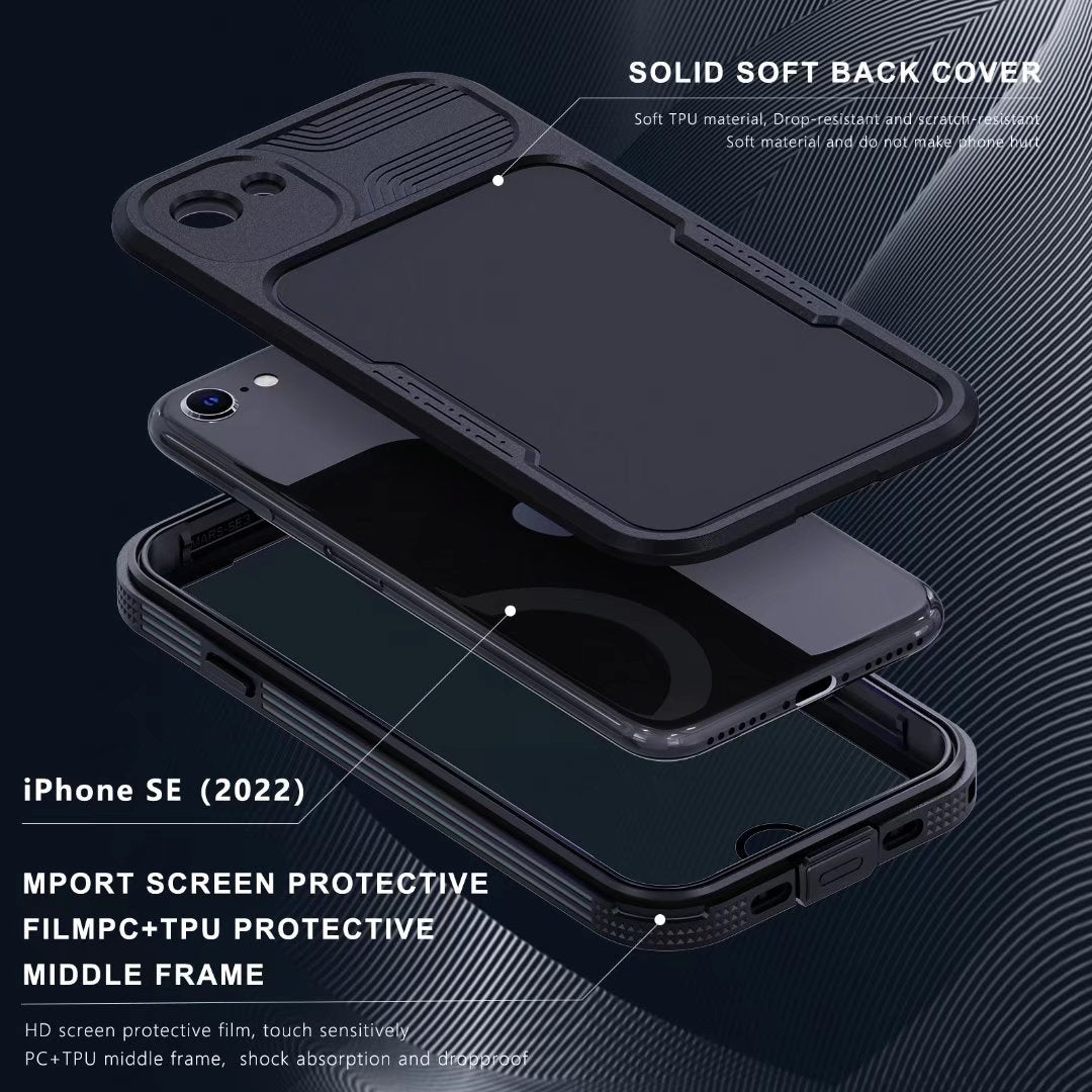 Apple iPhone SE (2020) Case Waterproof Mars Super Protection IP68 Professional