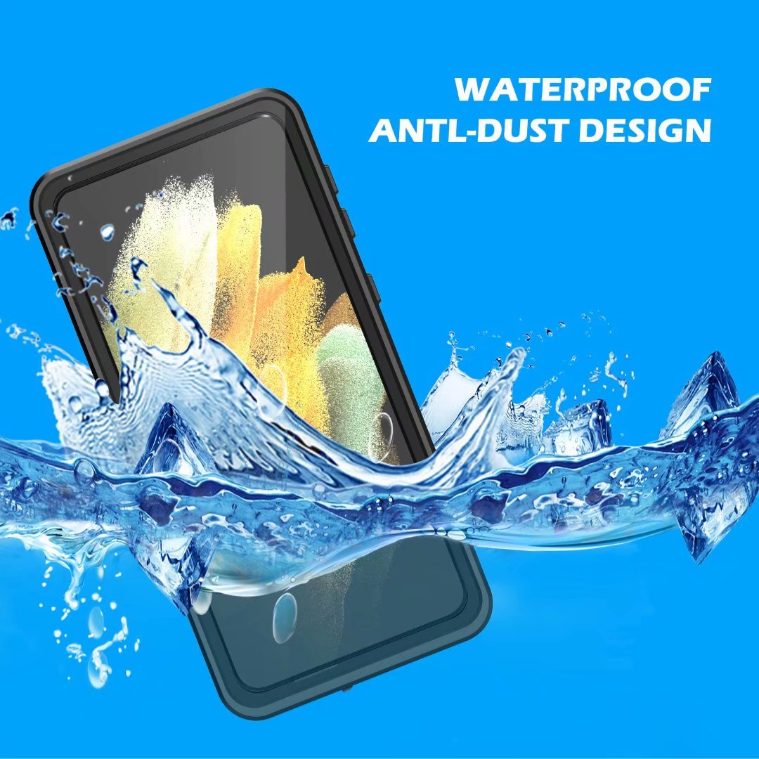 Samsung Galaxy S21+ Case Waterproof Submerged Underwater 6.6ft Clear Full Body Protective
