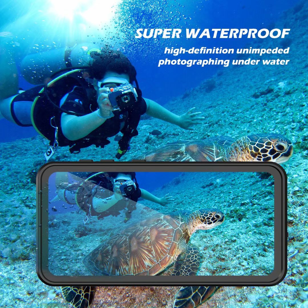 Samsung Galaxy S21 Case Waterproof Submerged Underwater 6.6ft Clear Full Body Protective