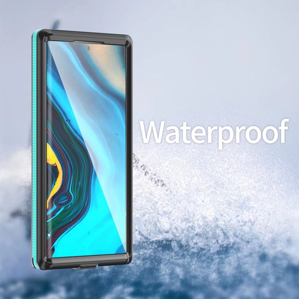 Samsung Galaxy S22 Ultra Case Waterproof Armor Burst Underwater 6.6ft Clear Back
