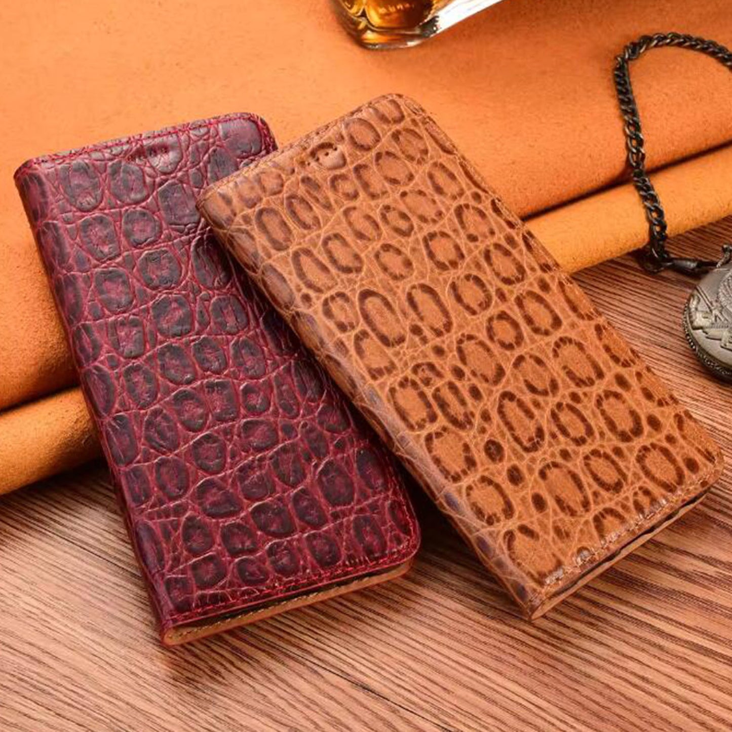 handcrafted-matte-alligator-iphone-17-genuine-leather-case-7