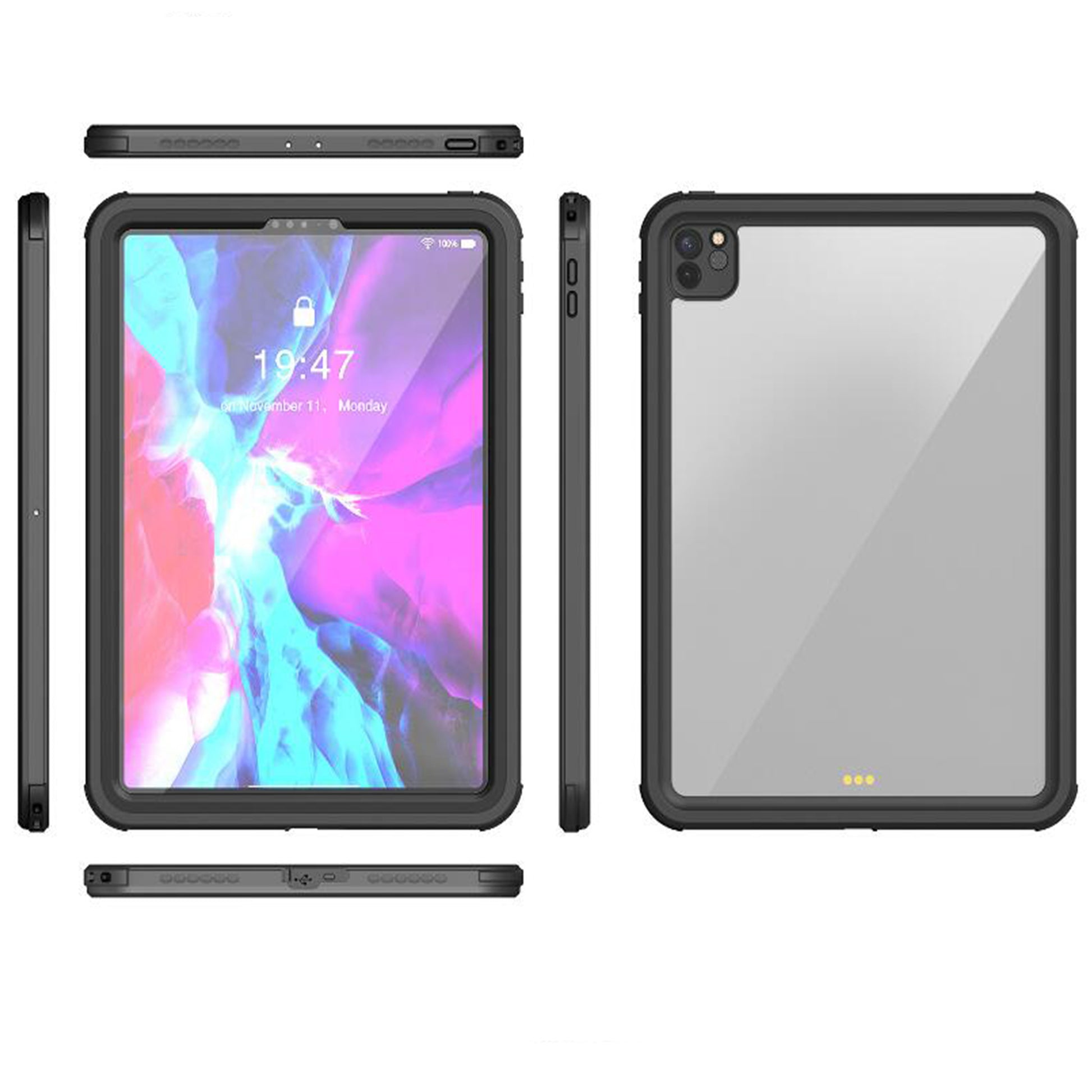 dot-clear-swimming-diving-ipad-pro-11-2024-waterproof-cover-8