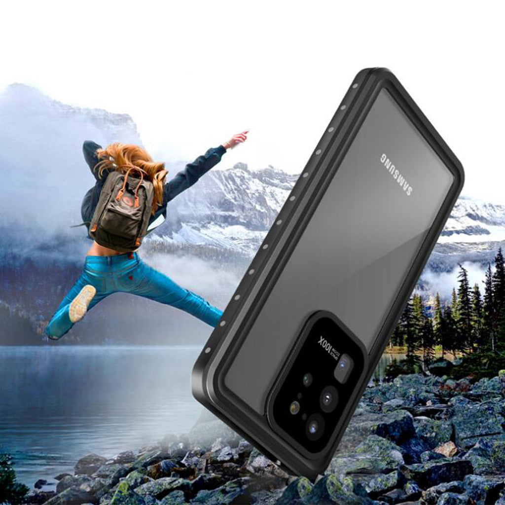 Dot Diving Deep Protection Galaxy S20 Ultra Waterproof Case