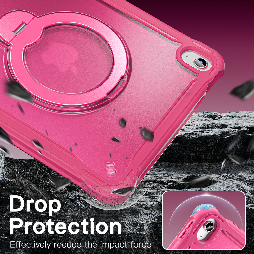 Dotted_Lightweight_iPad_11_TPU_PC_Back_Cover_Rotating_Stand_10