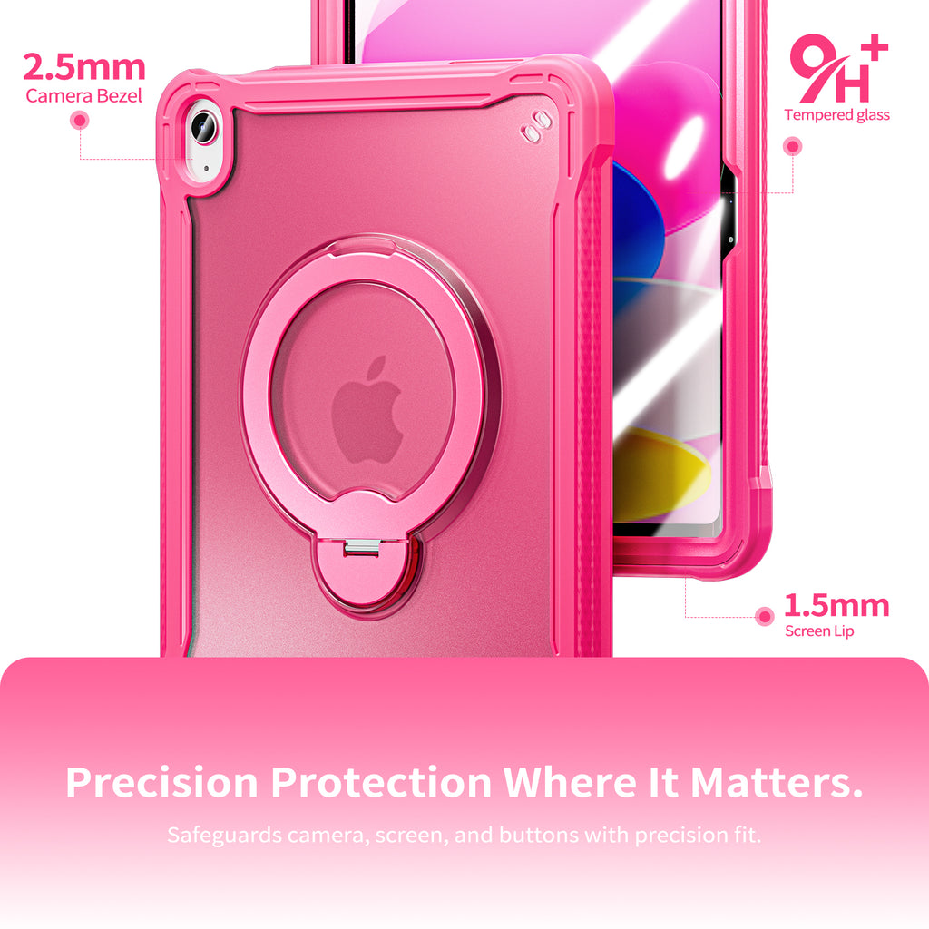 Dotted_Lightweight_iPad_11_TPU_PC_Back_Cover_Rotating_Stand_16