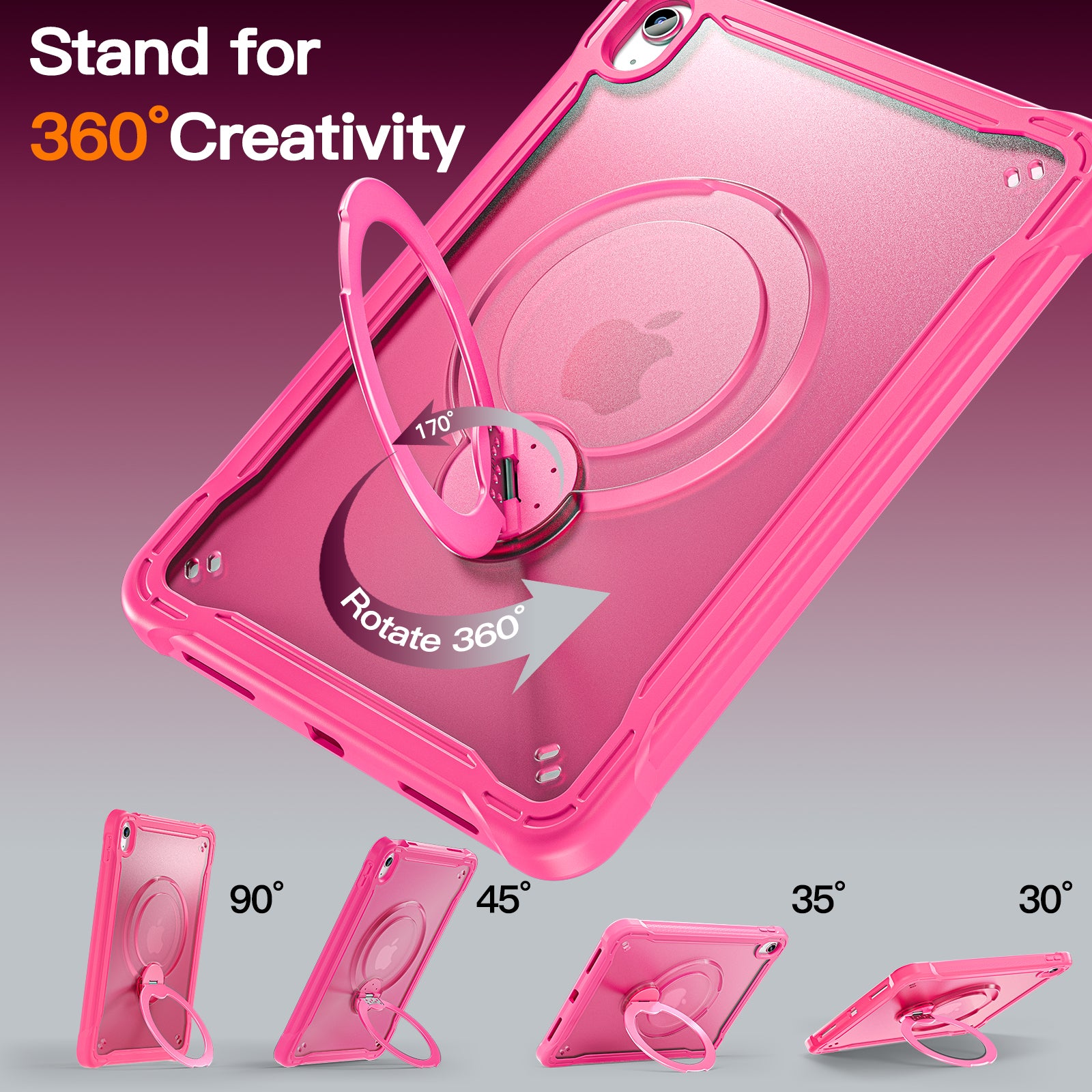 Dotted_Lightweight_iPad_11_TPU_PC_Back_Cover_Rotating_Stand_19