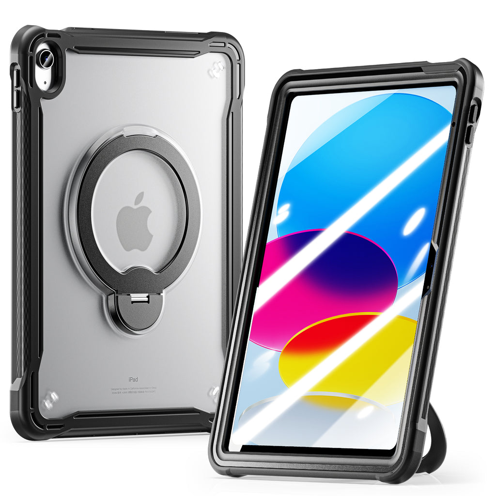 Dotted_Lightweight_iPad_11_TPU_PC_Back_Cover_Rotating_Stand_3