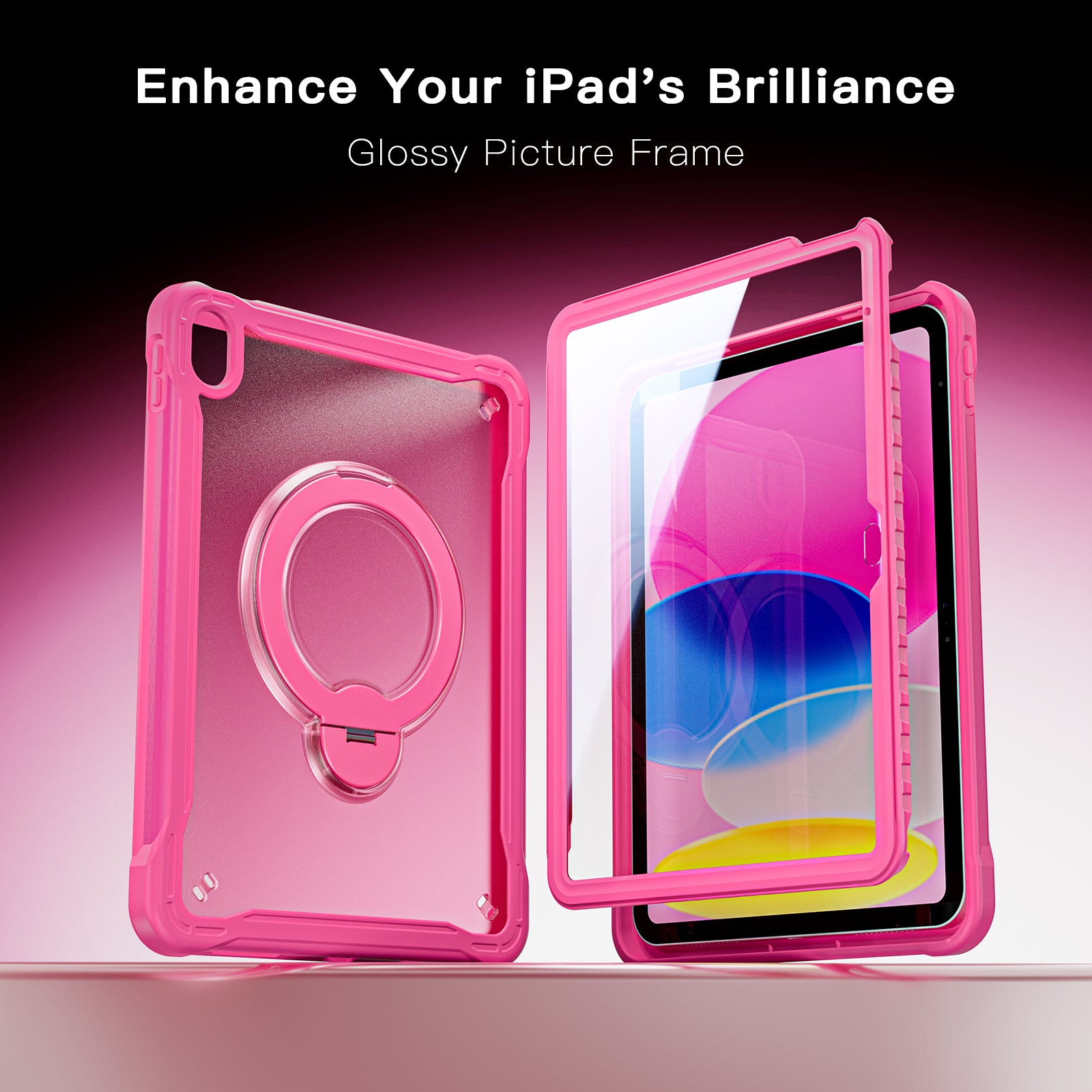 Dotted_Lightweight_iPad_11_TPU_PC_Back_Cover_Rotating_Stand_5