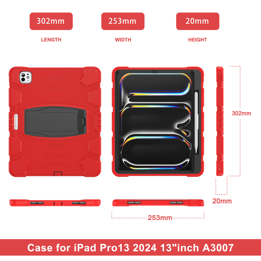Gorilla_Multi-angle_View_Stand_iPad_Pro_13_2025_Shockproof_Case_1