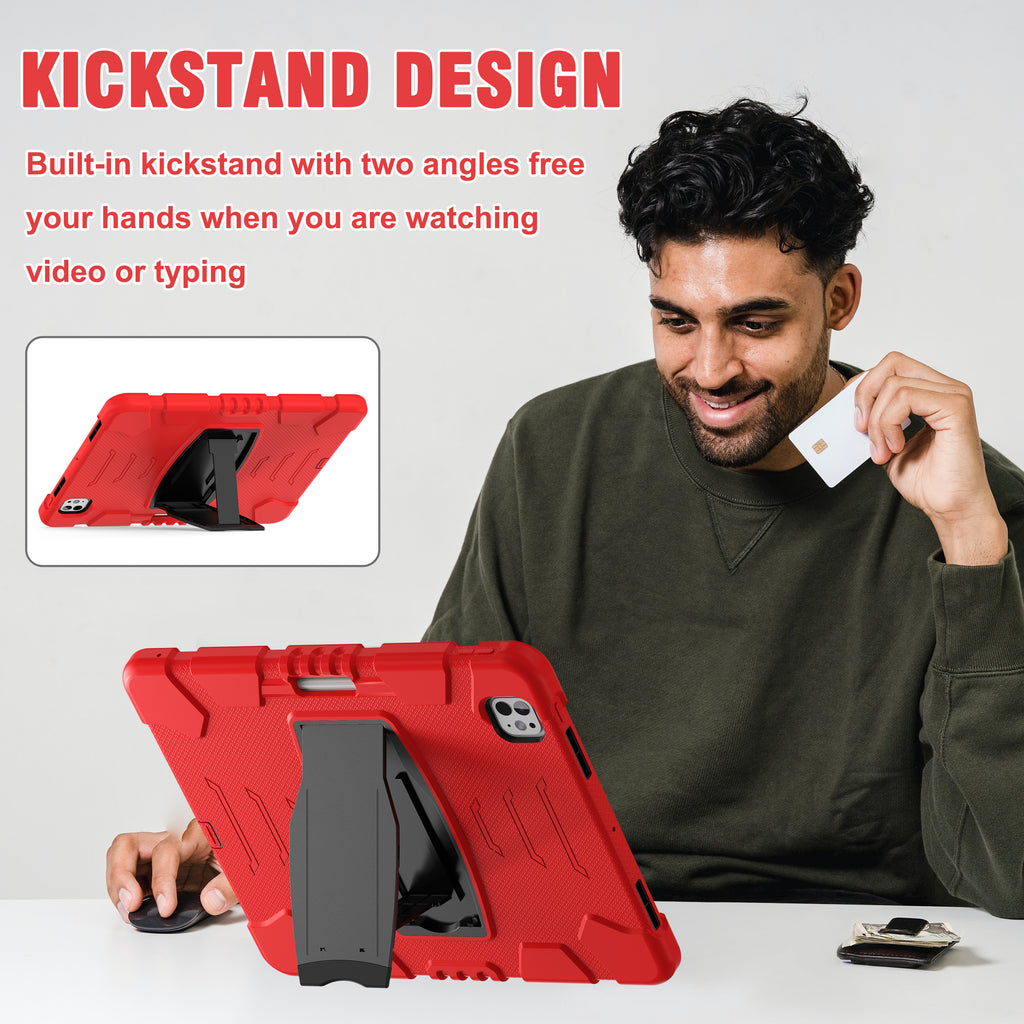 Gorilla_Multi-angle_View_Stand_iPad_Pro_13_2025_Shockproof_Case_7