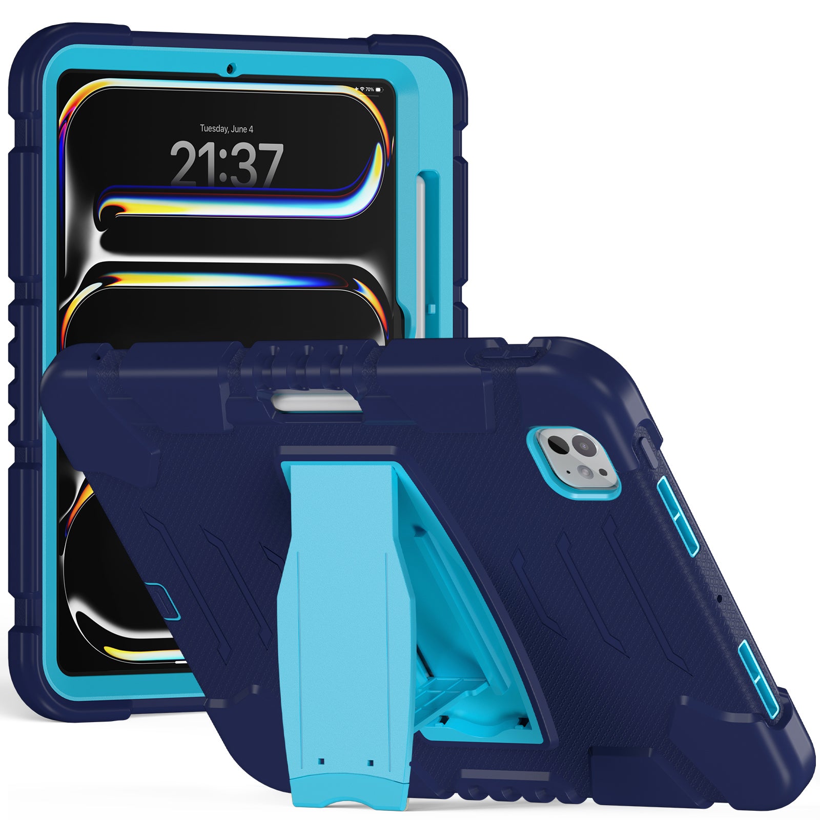 Gorilla_Multi-angle_View_Stand_iPad_Pro_13_2025_Shockproof_Case_9