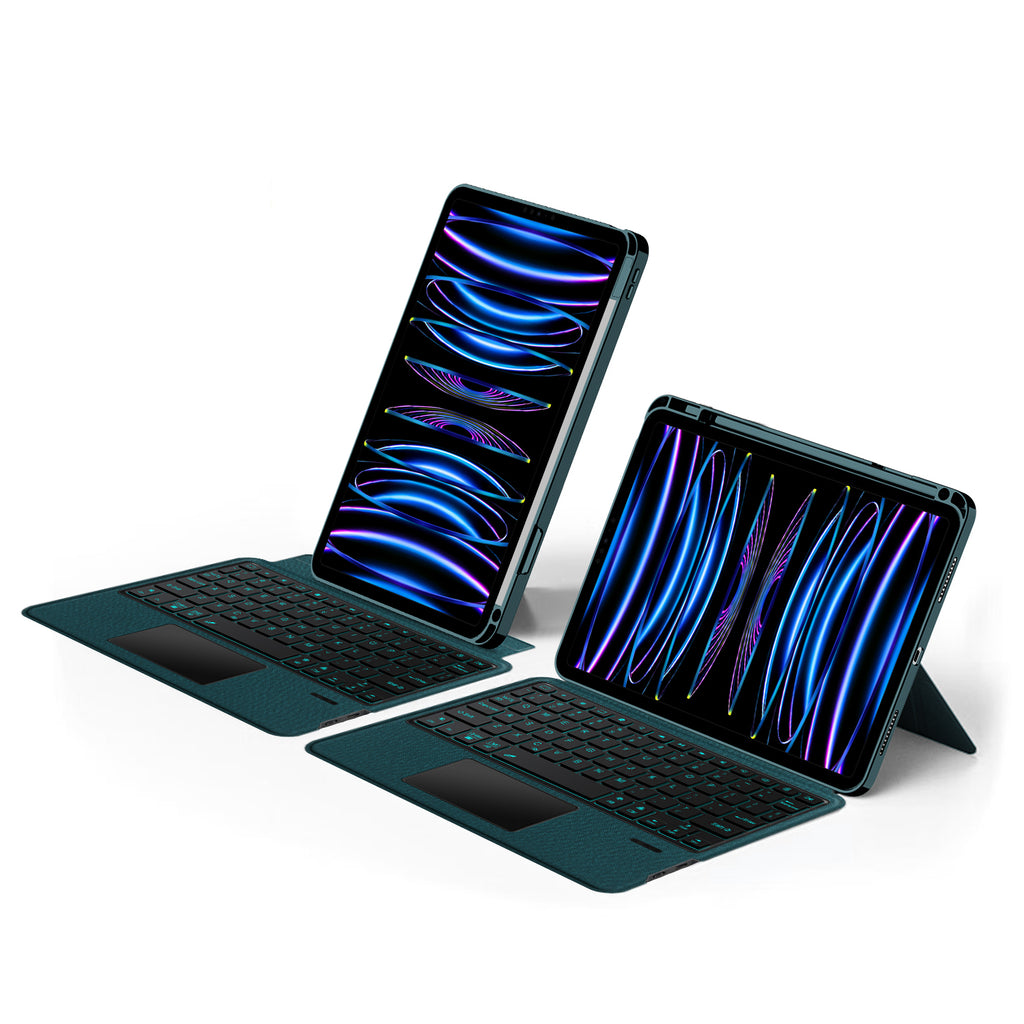Intelligent Touch Stand iPad Pro 11 2021 Magic Keyboard Case Vertical and Horizontal Stand