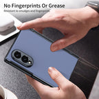 Ultramarinelife AG Frosted Galaxy Z Fold8 Wide Case Vacuum Plating Anti-Fingerprint Hand Grip