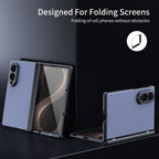 Ultramarinelife AG Frosted Galaxy Z Fold8 Wide Case Vacuum Plating Anti-Fingerprint Foldable Freely
