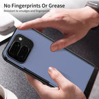 Ultramarinelife AG Frosted Google Pixel 10 Pro Fold Case Vacuum Plating Anti-Fingerprint Hand Grip