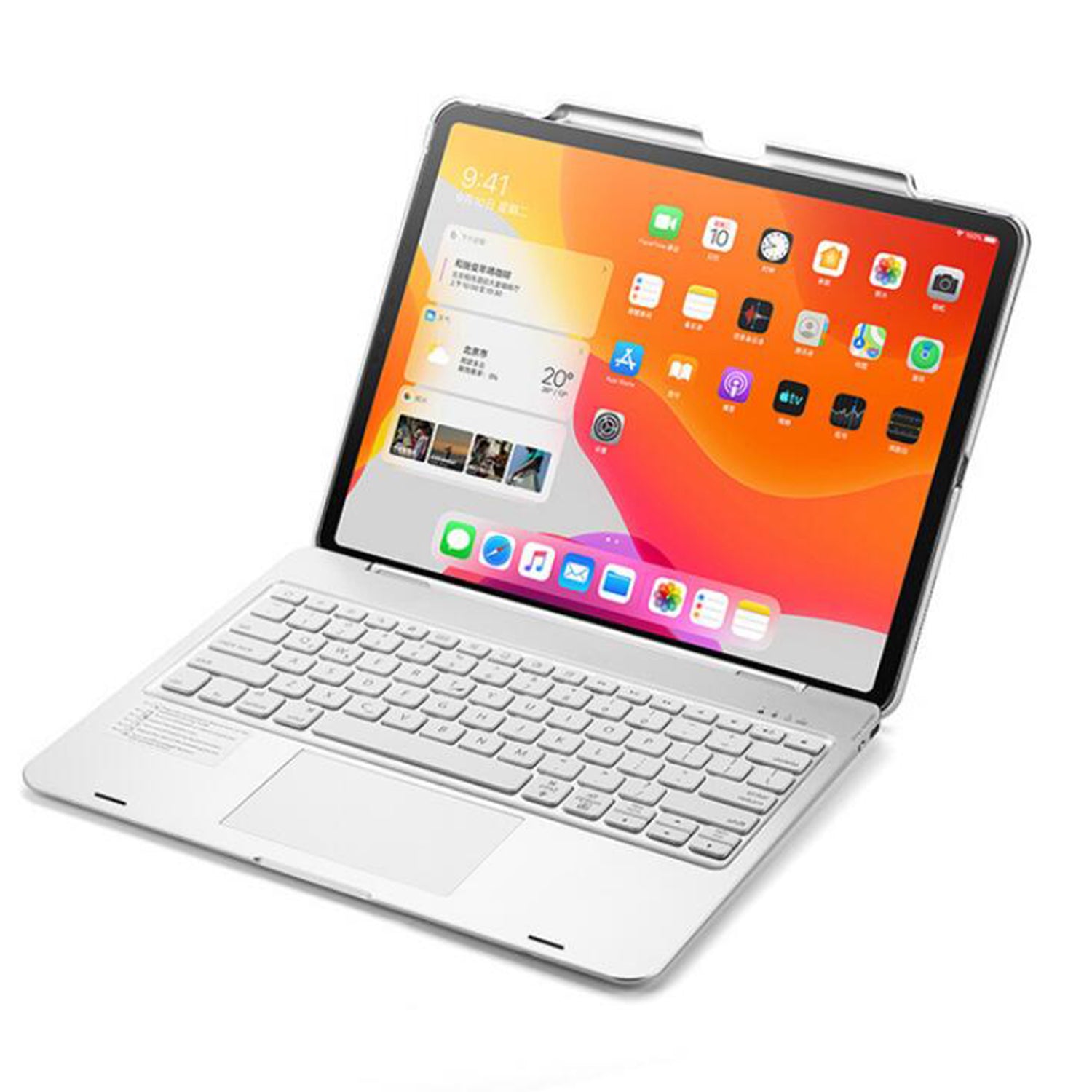 aluminum-clamshell-flip-stand-ipad-air-5-keyboard-case_2