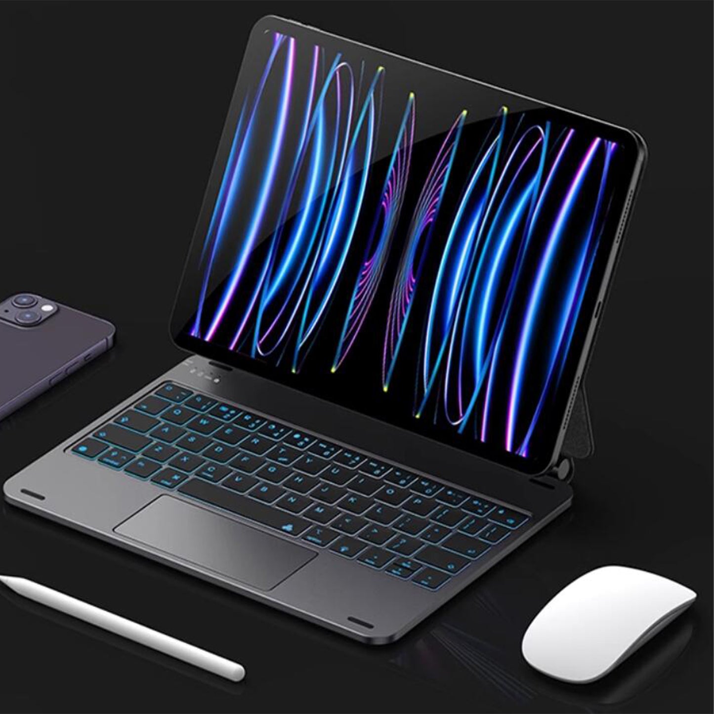 aluminum-floating-magnetic-stand-ipad-pro-11-2022-keyboard-case_14