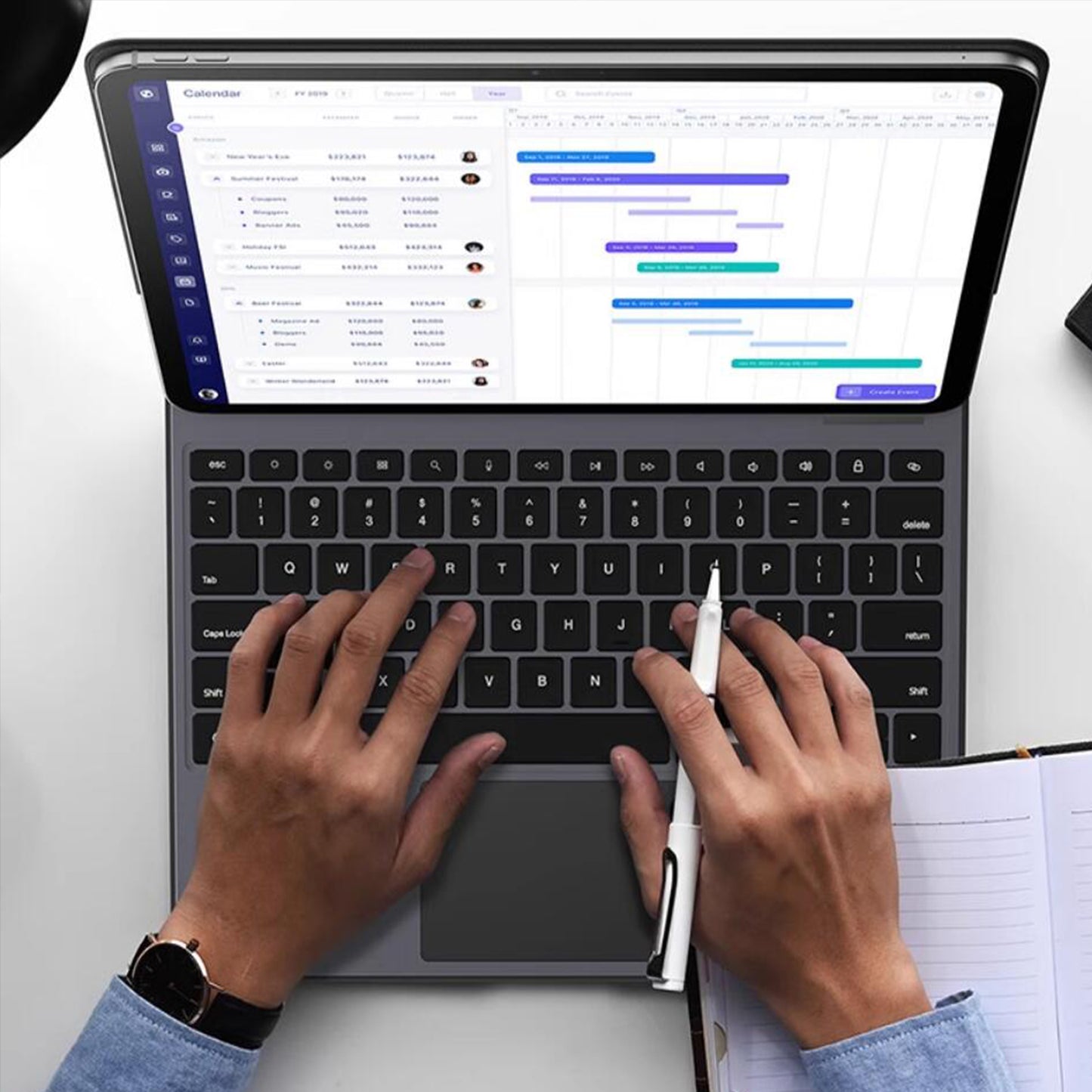 aluminum-floating-magnetic-stand-ipad-pro-13-2025-keyboard-case_3