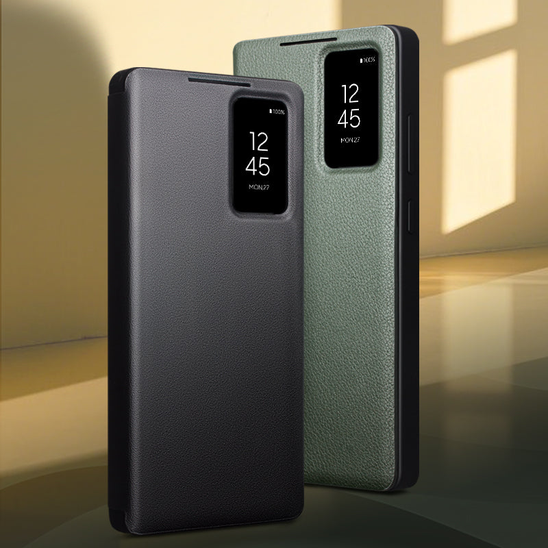 auto-wake-sleep-view-window-galaxy-s26-ultra-genuine-leather-cover-1