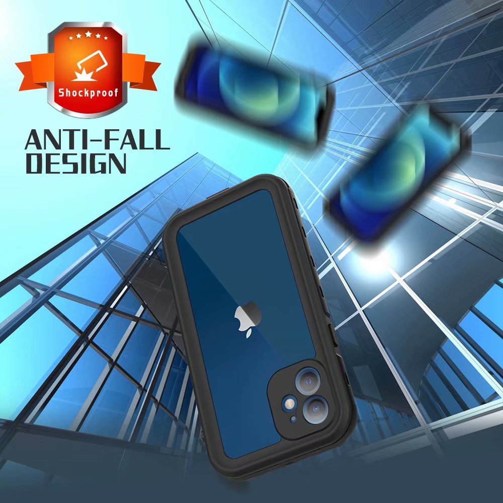 dot-clear-swimming-diving-iphone-12-mini-waterproof-cover-2