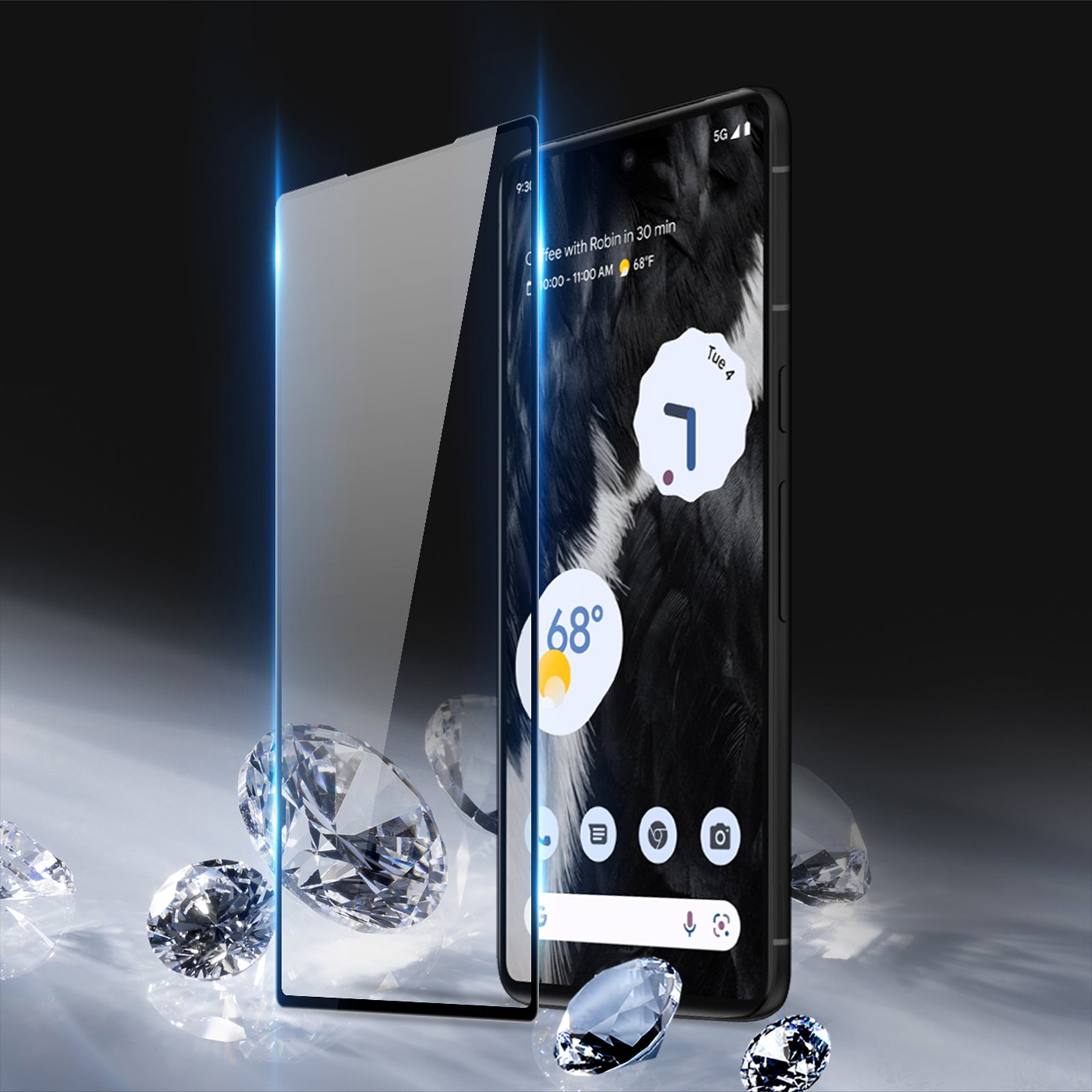 black-frame-clear-google-pixel-7-tempered-glass-screen-protector_4
