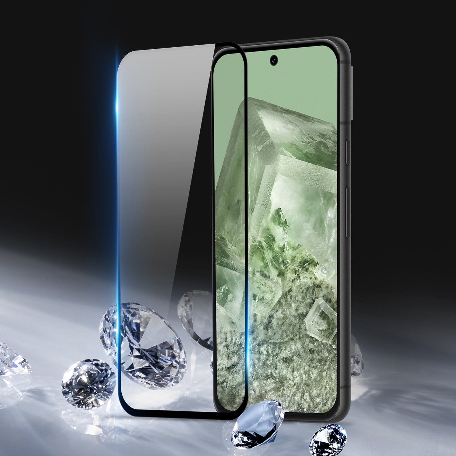 black-frame-clear-google-pixel-8a-tempered-glass-screen-protector_4