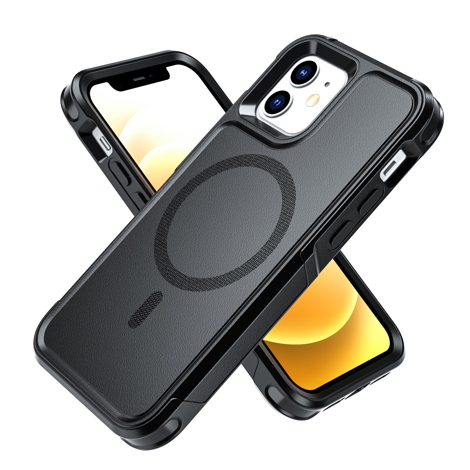 BOX-2 Solid iPhone 12 Case Military-grade Protection