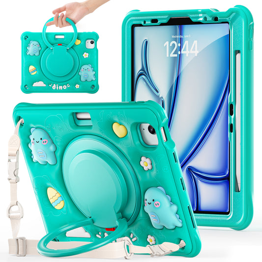 bubble-3d-dinosaur-360-handle-grip-ipad-air-6-11-shockproof-cover_1