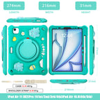 bubble-3d-dinosaur-360-handle-grip-ipad-air-6-11-shockproof-cover_2