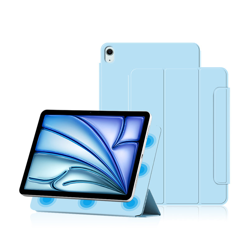 buckle-magnetic-leather-tri-fold-magnetic-ipad-air-4-smart-case_8