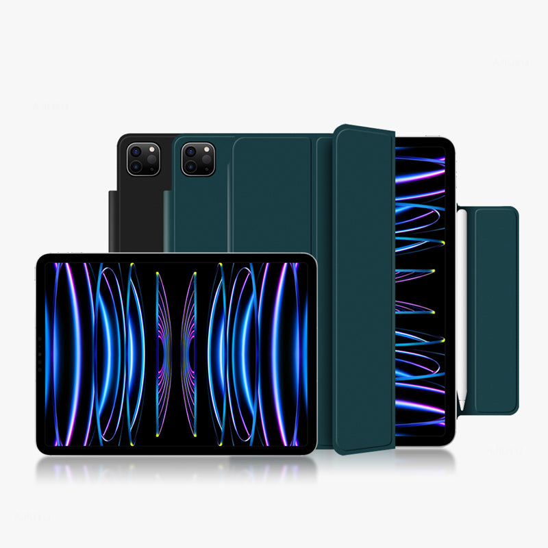buckle-magnetic-leather-tri-fold-magnetic-ipad-pro-11-smart-case_10