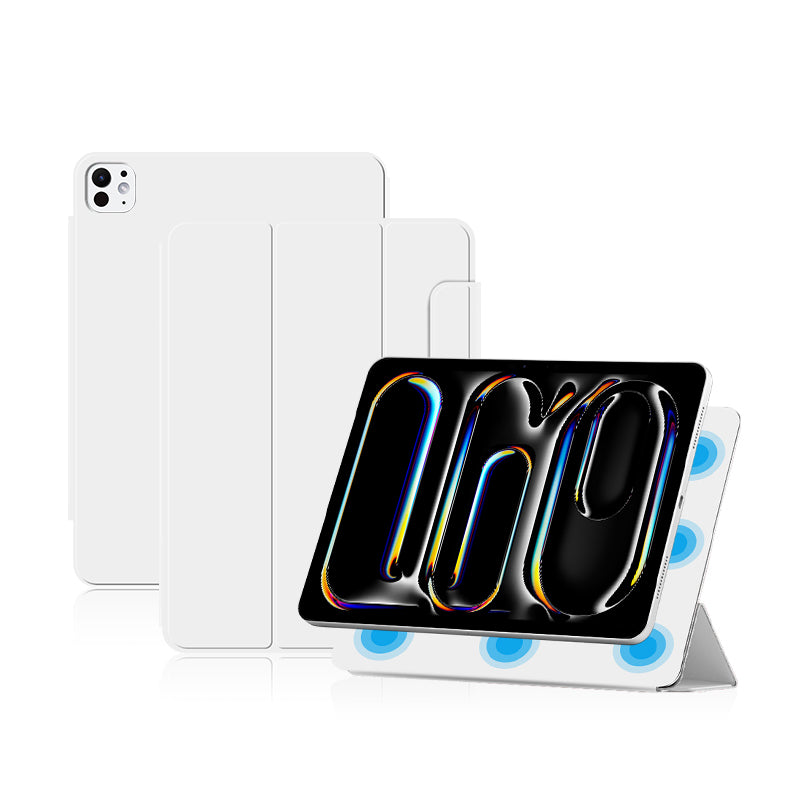 buckle-magnetic-leather-tri-fold-magnetic-ipad-pro-13-2025-smart-case_13