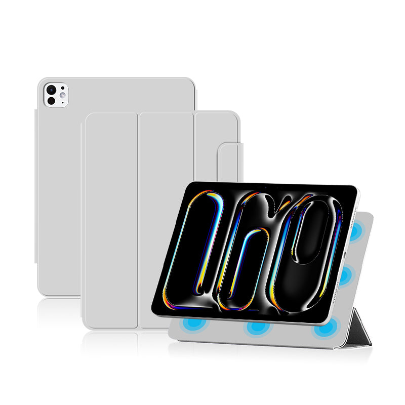 buckle-magnetic-leather-tri-fold-magnetic-ipad-pro-13-2025-smart-case_3