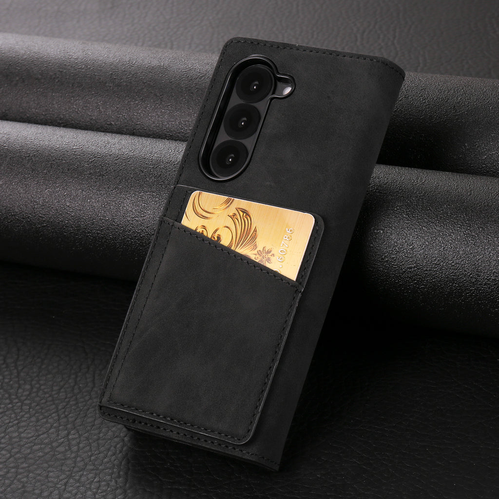 built-in-card-holder-stand-galaxy-z-fold6-leather-cover_9