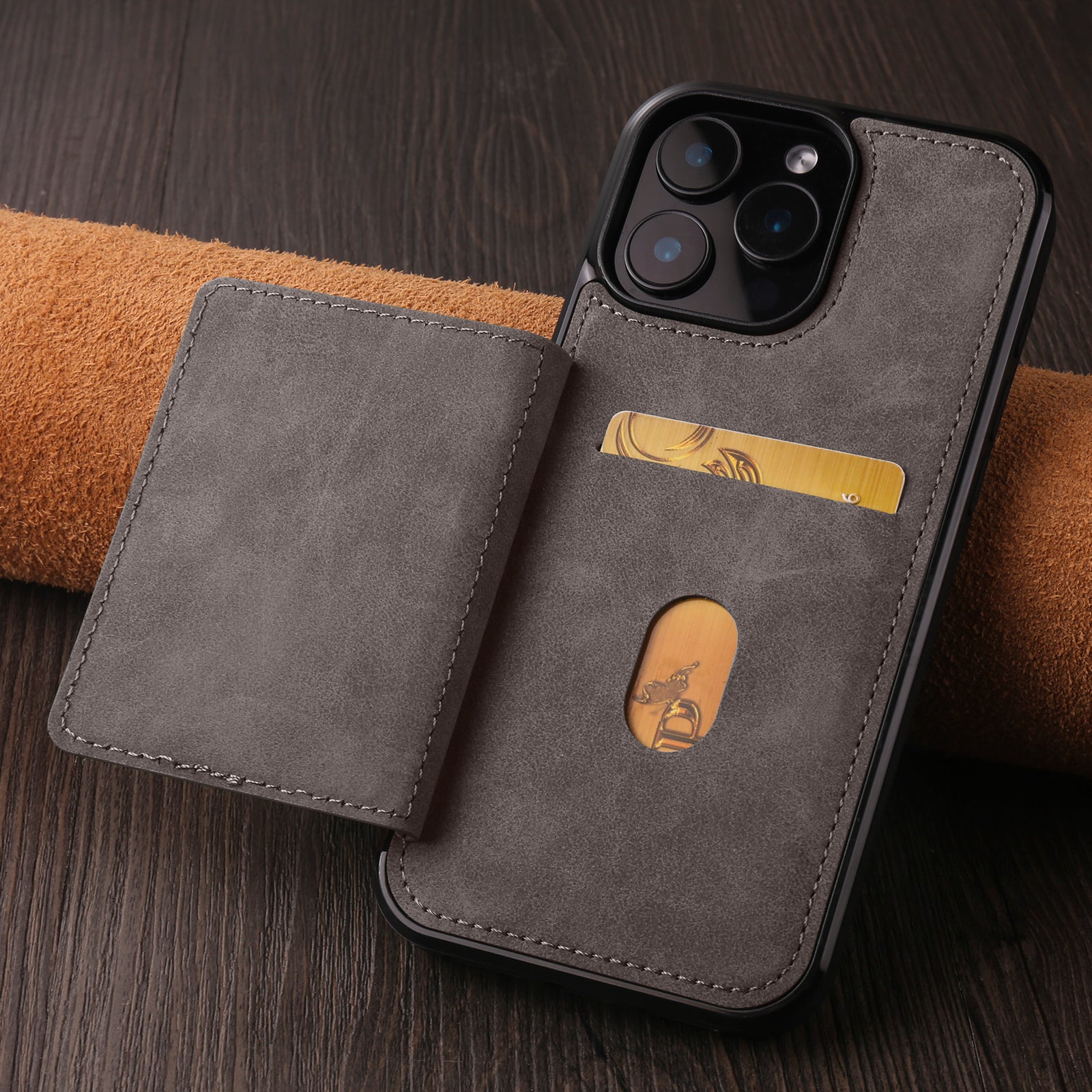 built-in-card-holder-stand-iphone-12-pro-leather-cover_10