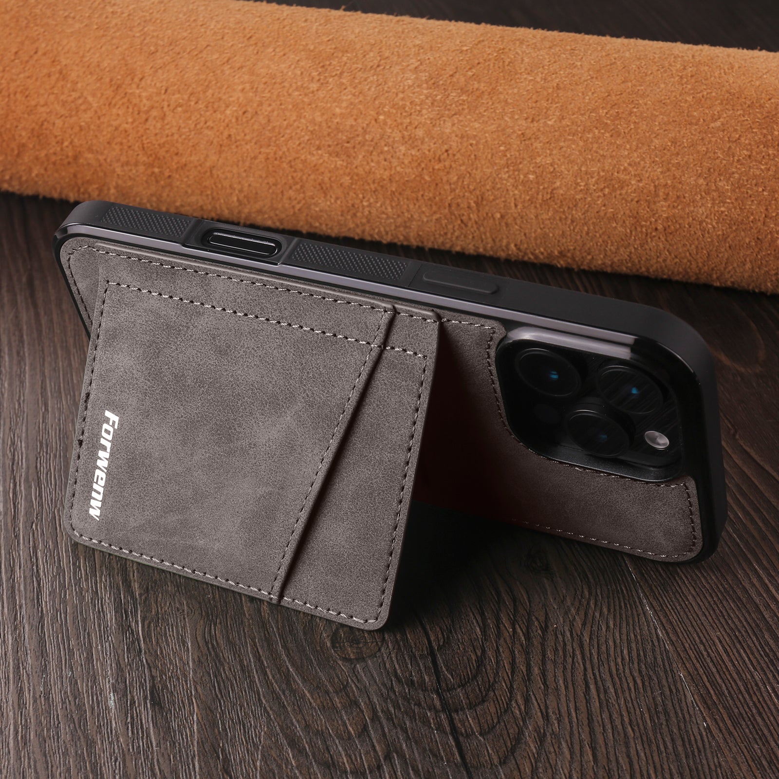built-in-card-holder-stand-iphone-12-pro-max-leather-cover_11