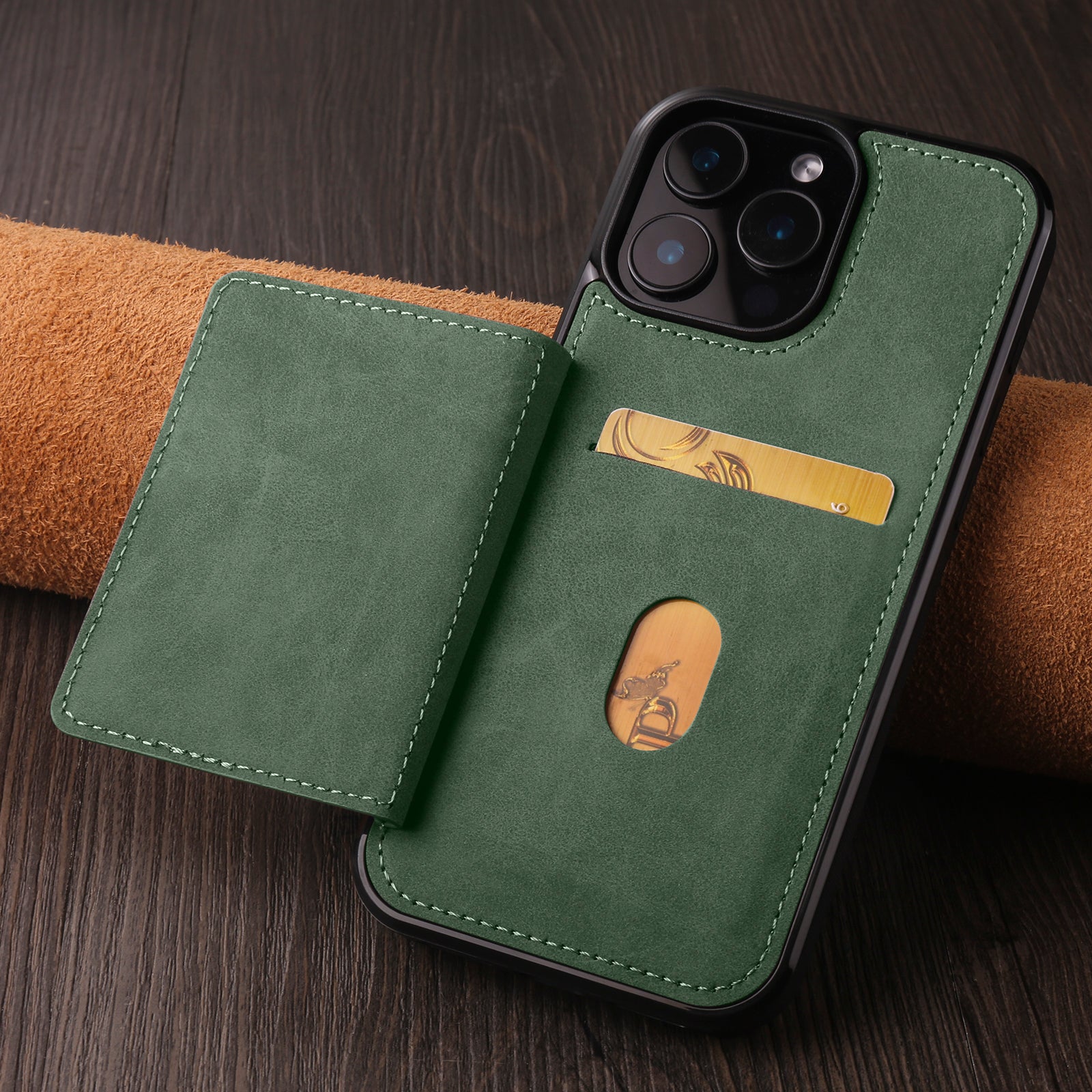 built-in-card-holder-stand-iphone-13-mini-leather-cover_10